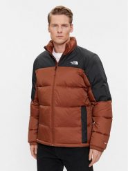 The North Face Kurtka puchowa Diablo NF0A4M9J Brązowy Regular Fit. Brązowe kurtki męskie The North Face, m, bez wzorów, z puchu, bez kaptura. Za 1,119.00 zł.