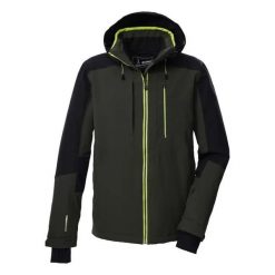 Kurtka narciarska Killtec KSW 45. Czarne kurtki snowboardowe męskie KILLTEC, l, bez wzorów, z lycry, bez kaptura, narciarskie. Za 803.00 zł.