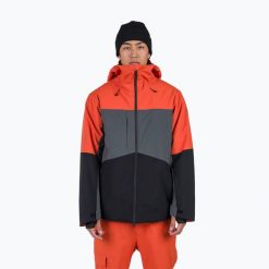 Kurtka narciarska męska Rossignol Corbet'S. Brązowe kurtki snowboardowe męskie Rossignol, na zimę, l, bez wzorów, z materiału, narciarskie. Za 1,367.10 zł.