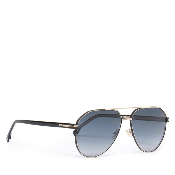 Okulary przeciwsłoneczne BOSS. Czarne okulary przeciwsłoneczne męskie Boss. Za 639.99 zł.