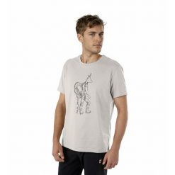 Koszulka męska AULP TICCO bawełniana z recyklingu klasyczna komfortowa. Szare koszulki polo męskie Aulp, m, bez wzorów, z bawełny, klasyczne, bez ramiączek. W wyprzedaży za 99.99 zł.