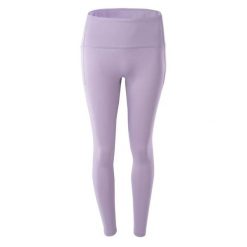 Damskie legginsy IQ Cross The Line Lemini. Fioletowe legginsy sportowe damskie IQ, l, bez wzorów, z elastanu, do biegania. Za 221.38 zł.