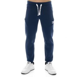 Leone 1947 Soft Basic Herren Zimowe spodnie z Bündchen. Niebieskie buty sportowe męskie LEONE 1947 APPAREL, na zimę, bez wzorów, z bawełny, na fitness i siłownię. W wyprzedaży za 162.09 zł.