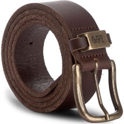 Pasek Męski LEE - LC125524 85 Dark Brown. Brązowe paski damskie Lee, w paski, ze skóry. Za 129.00 zł.