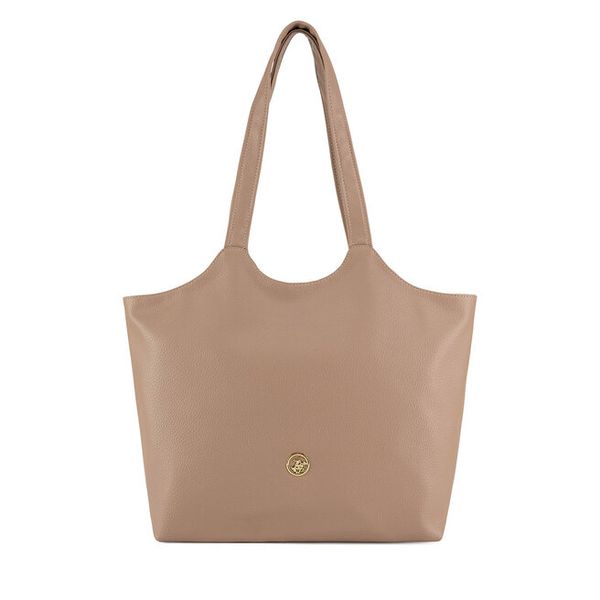 Torebka Beverly Hills Polo Club. Brązowe torebki do ręki damskie Beverly Hills Polo Club, bez wzorów, klasyczne, bez dodatków. Za 229.99 zł.