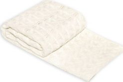 UVIE Kocyk dziecięcy ażurowy 80 x 90 cm ecru. Kocyki dla dzieci UVIE. Za 89.99 zł.