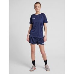 Szorty damskie Hummel hmlAUTHENTIC Poly. Niebieskie szorty sportowe damskie Hummel, s, bez wzorów, sportowe. Za 113.00 zł.