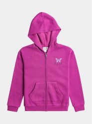 Roxy Bluza Wildestdreamszi Otlr ERGFT03890 Różowy Regular Fit. Czerwone bluzy dla dziewczynek Roxy, bez wzorów, z bawełny, bez ramiączek, bez kaptura. Za 109.99 zł.