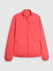 4F Kurtka puchowa trekkingowa z wypełnieniem syntetycznym męska - pomarańczowa M. Brązowe kurtki męskie 4f, m, bez wzorów, z materiału, bez kaptura. Za 349.99 zł.