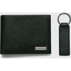 Calvin Klein - Portfel skórzany. Czarne portfele męskie Calvin Klein. Za 299.90 zł.