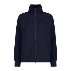 Damska bluza dresowa CMP. Czarne bluzy damskie CMP, xl, bez wzorów, z dresówki, bez kaptura, na fitness i siłownię. Za 238.00 zł.