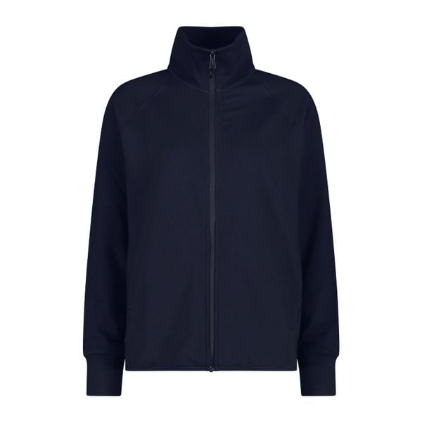 Damska bluza dresowa CMP. Czarne bluzy damskie CMP, xl, bez wzorów, z dresówki, bez kaptura, na fitness i siłownię. Za 238.00 zł.