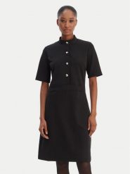 JOOP! Sukienka codzienna Tibra 10100209 Czarny Regular Fit. Czarne sukienki damskie JOOP!, na co dzień, bez wzorów, z syntetyku, bez kołnierzyka, bez ramiączek, proste. Za 819.99 zł.