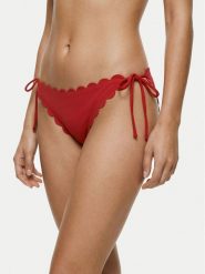 HUGO Dół od bikini Original 50555675 Czerwony Regular Fit. Czerwone bikini damskie Hugo, xs, bez wzorów. Za 259.99 zł.