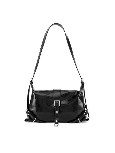 JENNY Torebka JNY-S-002-07 Czarny. Czarne torebki do ręki damskie Jenny, bez wzorów, bez dodatków. Za 129.99 zł.