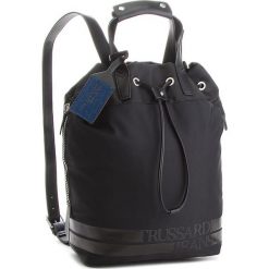 Plecak TRUSSARDI JEANS - Turati 71B00090 K299. Czarne plecaki damskie TRUSSARDI JEANS, z jeansu. W wyprzedaży za 379.00 zł.