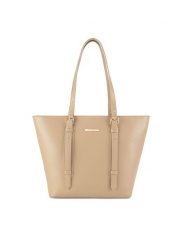 DeeZee Torebka MDP-L-007-06 Beżowy. Brązowe torebki do ręki damskie DeeZee, bez wzorów, z materiału, bez dodatków. Za 179.99 zł.