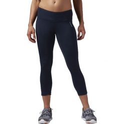 Reebok Legginsy damskie SE PP 3/4 Capri LR granatowe r. S (B86103). Legginsy damskie marki Reebok. Za 69.00 zł.