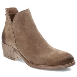 Brązowe Botki Armodo Eleganckie Kowbojki Damskie. Brązowe kozaki damskie Armodo, bez obcasa. Za 327.90 zł.