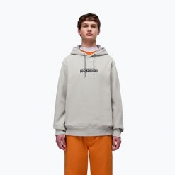 Bluza męska Napapijri B-Fiemme H. Szare bluzy męskie Napapijri, m, bez wzorów, bez kaptura. Za 409.99 zł.