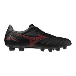 Buty piłkarskie Mizuno Morelia Neo Iv Pro FG. Czarne buty sportowe męskie Mizuno, bez zapięcia, do piłki nożnej. W wyprzedaży za 510.45 zł.