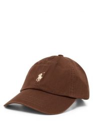 Polo Ralph Lauren Czapka Mężczyźni Bawełna brązowy, ONE SIZE. Brązowe czapki i kapelusze męskie Polo Ralph Lauren, bez wzorów, z bawełny, klasyczne. Za 329.95 zł.