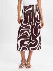 Opus Spódnica - Robali Kobiety wiskoza lila, 34. Spódnice damskie Opus, na lato, bez wzorów, z satyny. Za 229.95 zł.