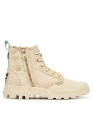 Palladium Trapery Pampadetroitzip Su 94612-280-M Beżowy. Brązowe śniegowce i trapery damskie Palladium, z materiału. Za 429.99 zł.