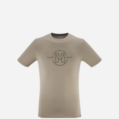 Koszulka męska z krótkim rękawem Millet Ubic Light Ts Ss M active fit. Brązowe koszulki sportowe męskie Millet, m, bez wzorów, z meshu, bez kołnierzyka, bez ramiączek, trekkingowe. W wyprzedaży za 109.00 zł.