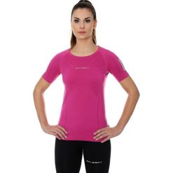 Brubeck Koszulka damska z krótkim rękawem Athletic różowy r. S (SS11080). Koszulki sportowe damskie marki Brubeck. Za 109.99 zł.