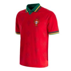 Koszulka Copa Portugal 1995. Koszulki sportowe męskie COPA FOOTBALL, l, bez wzorów, z jeansu, bez kołnierzyka, bez ramiączek, do piłki nożnej. Za 377.27 zł.