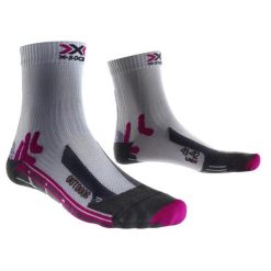 Skarpetki trekkingowe damskie X-Socks® Outdoor sportowe. Szare skarpety damskie X-Socks, bez wzorów. Za 68.00 zł.