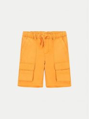 Coccodrillo Szorty materiałowe WC4119503HBK Pomarańczowy Regular Fit. Brązowe szorty dla chłopców COCCODRILLO, bez wzorów, z bawełny. Za 39.99 zł.