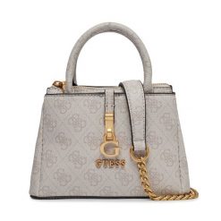 Torebka Guess. Brązowe torebki do ręki damskie Guess, z aplikacjami, bez dodatków. Za 289.99 zł.