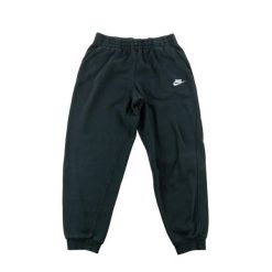 Second life - Spodnie dresowe męskie Nike - Jak nowy. Czarne spodnie sportowe męskie Nike, m, bez wzorów, z dresówki, do biegania. Za 106.46 zł.