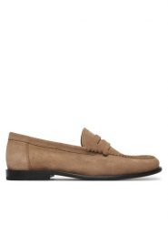 BOSS Półbuty Tevan 50563161 Beżowy. Brązowe półbuty na co dzień męskie Boss, ze skóry, bez zapięcia. Za 949.99 zł.