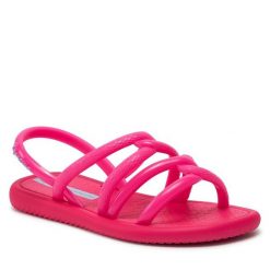 Sandały Ipanema. Czerwone sandały dziewczęce Ipanema, bez zapięcia. Za 59.99 zł.