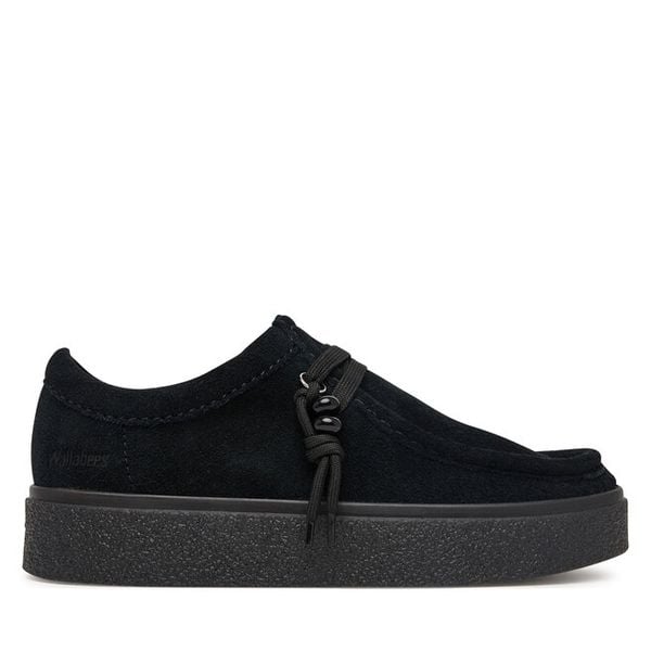 Półbuty Clarks. Czarne półbuty damskie Clarks, bez wzorów, bez obcasa, na płaskiej podeszwie, bez zapięcia. Za 479.99 zł.