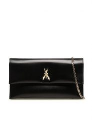 Patrizia Pepe Torebka CB5460/L011-K118 Czarny. Czarne torebki do ręki damskie Patrizia Pepe, bez wzorów, ze skóry, wizytowe, bez dodatków. Za 549.99 zł.