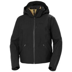 Damska kurtka narciarska 3 w 1 z kapturem Helly Hansen Kvitfjell. Czarne kurtki snowboardowe damskie Helly Hansen, na zimę, bez wzorów, z kapturem, narciarskie. W wyprzedaży za 3,156.00 zł.
