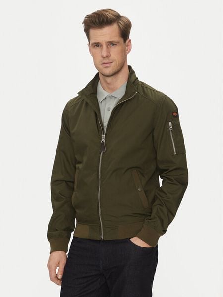 Schott NYC Kurtka przejściowa Kenny Khaki Regular Fit. Brązowe kurtki męskie Schott NYC, m, bez wzorów, z syntetyku, bez kaptura. Za 359.99 zł.