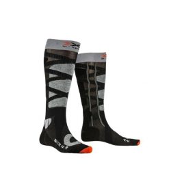 Skarpety narciarskie X-SOCKS SKI CONTROL 4.0. Brązowe skarpety damskie X-Socks, bez wzorów. Za 125.47 zł.