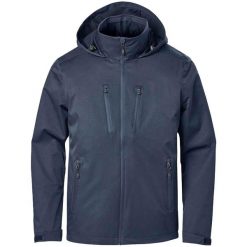 Męska Lekka Kurtka Soft Shell Scirocco. Niebieskie kurtki męskie STORMTECH, m, bez wzorów, sportowe, bez kaptura. Za 703.99 zł.