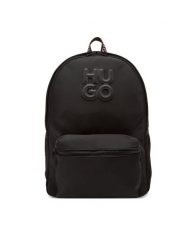 HUGO Plecak G00322 Czarny. Czarne torby i plecaki dziecięce Hugo, z materiału. Za 309.99 zł.