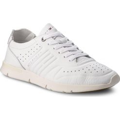 Sneakersy TOMMY HILFIGER - Unlined Th Light Leather Runner FM0FM01630 White 100. Półbuty na co dzień męskie marki Tommy Hilfiger. W wyprzedaży za 279.00 zł.