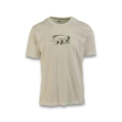 T-Shirt Ande Luna Dorośli. Białe t-shirty męskie ANDE, l, bez wzorów, z bawełny, klasyczne, bez kołnierzyka. Za 134.99 zł.