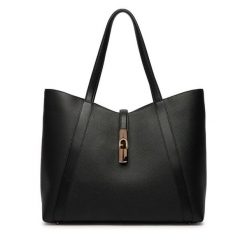 Torebka Furla. Czarne torebki do ręki damskie Furla, bez wzorów, klasyczne, bez dodatków. Za 1,439.00 zł.