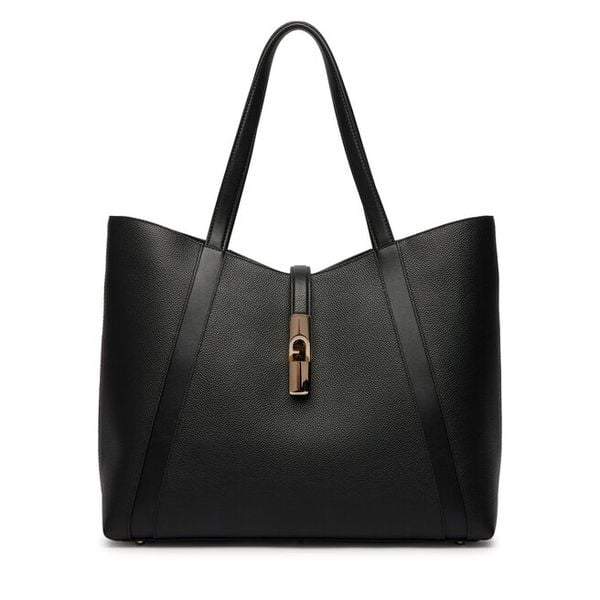 Torebka Furla. Czarne torebki do ręki damskie Furla, bez wzorów, bez dodatków. Za 1,439.00 zł.