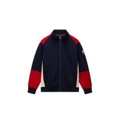 Bluza zapinana na zamek błyskawiczny Napapijri Archive. Czarne bluzy męskie Napapijri, m, bez wzorów, z materiału, bez kaptura. Za 564.50 zł.