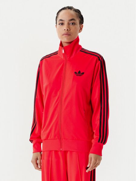 Adidas Bluza adicolor Classic Firebird JW3663 Pomarańczowy Loose Fit. Brązowe bluzy damskie Adidas, l, bez wzorów, z syntetyku, bez kaptura. Za 229.99 zł.
